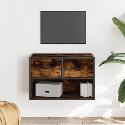Tv Skříňka 60 X 31 X 39,5 Cm Kompozitní Dřevo A Kov