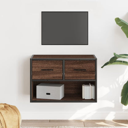 Tv Skříňka 60 X 31 X 39,5 Cm Kompozitní Dřevo A Kov