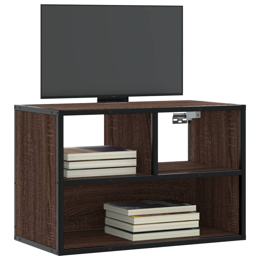 Tv Skříňka 100X31X39,5 Cm Kompozitní Dřevo A Kov