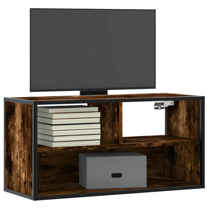 Tv Skříňka 100X31X39,5 Cm Kompozitní Dřevo A Kov