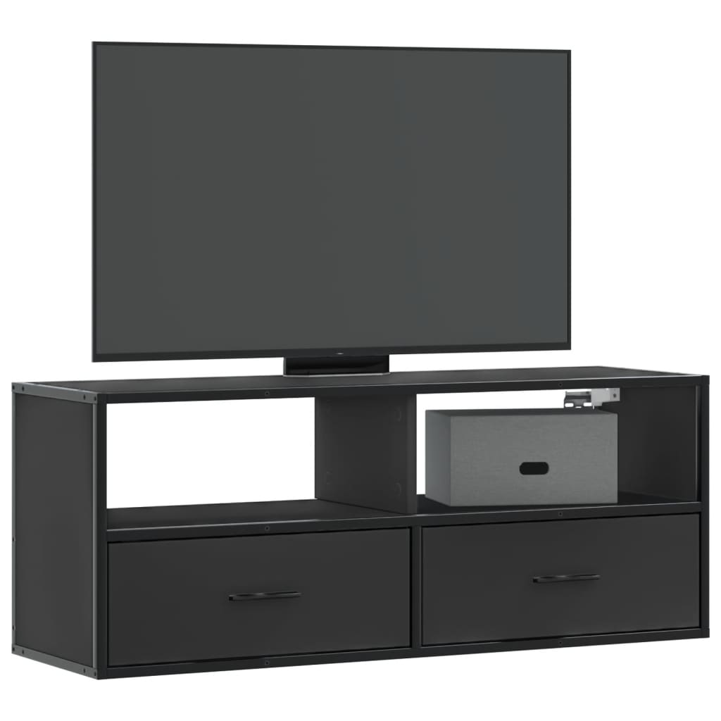 Tv Skříňka 60 X 31 X 39,5 Cm Kompozitní Dřevo A Kov