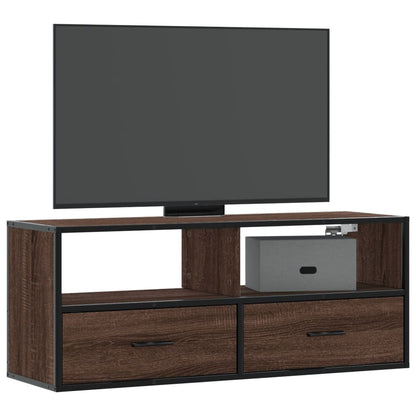 Tv Skříňka 60 X 31 X 39,5 Cm Kompozitní Dřevo A Kov