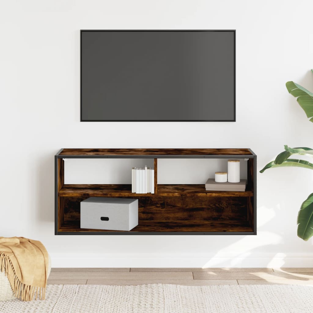 Tv Skříňka 100X31X39,5 Cm Kompozitní Dřevo A Kov