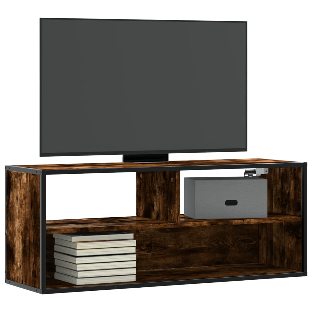 Tv Skříňka 100X31X39,5 Cm Kompozitní Dřevo A Kov