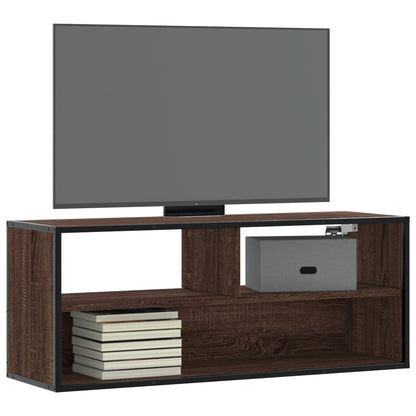Tv Skříňka 100X31X39,5 Cm Kompozitní Dřevo A Kov