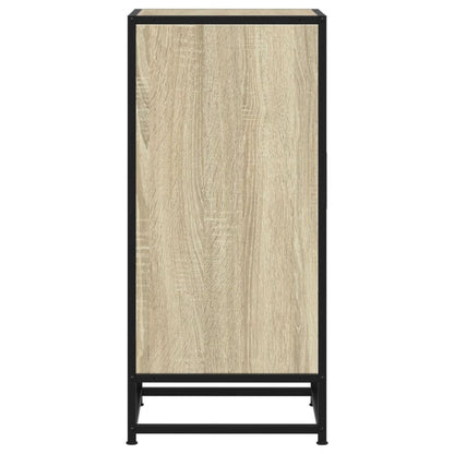 Příborník Dub Sonoma 35,5 X 35 X 76 Cm Kompozitní Dřevo A Kov
