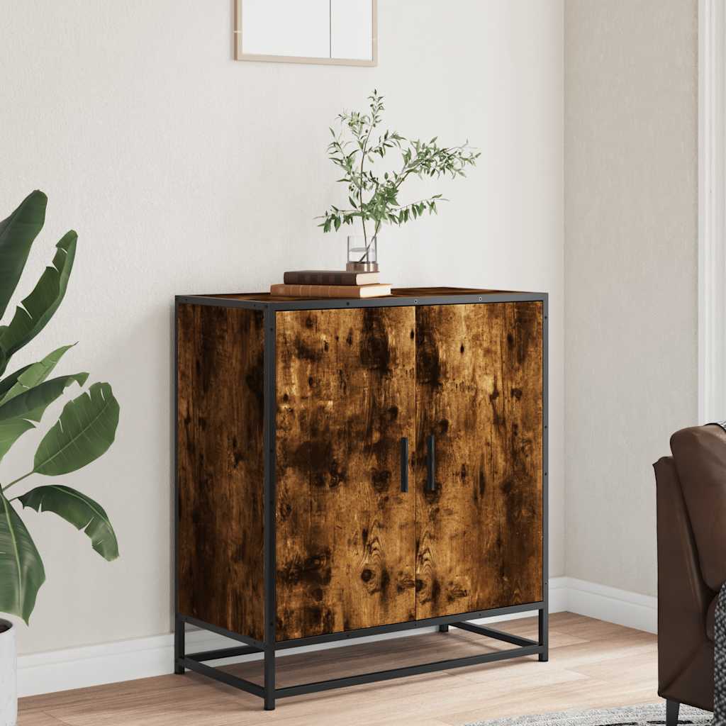 Příborník 68 X 35 X 76 Cm Kompozitní Dřevo A Kov