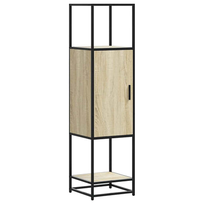 Skříň Highboard 35,5X35X139 Cm Kompozit A Kov