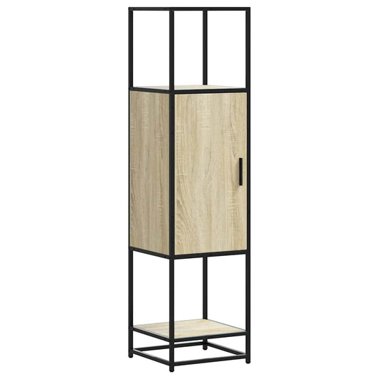 Skříň Highboard 35,5X35X139 Cm Kompozit A Kov