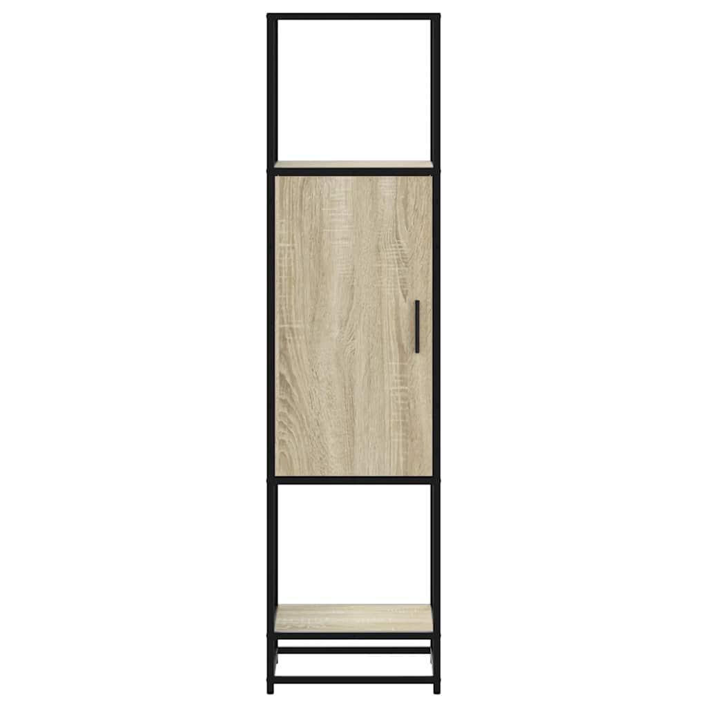 Skříň Highboard 35,5X35X139 Cm Kompozit A Kov