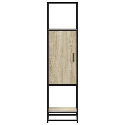 Skříň Highboard 35,5X35X139 Cm Kompozit A Kov