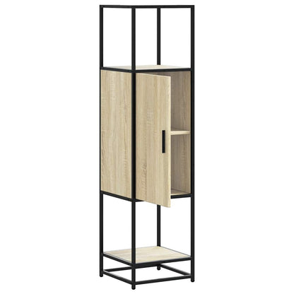 Skříň Highboard 35,5X35X139 Cm Kompozit A Kov