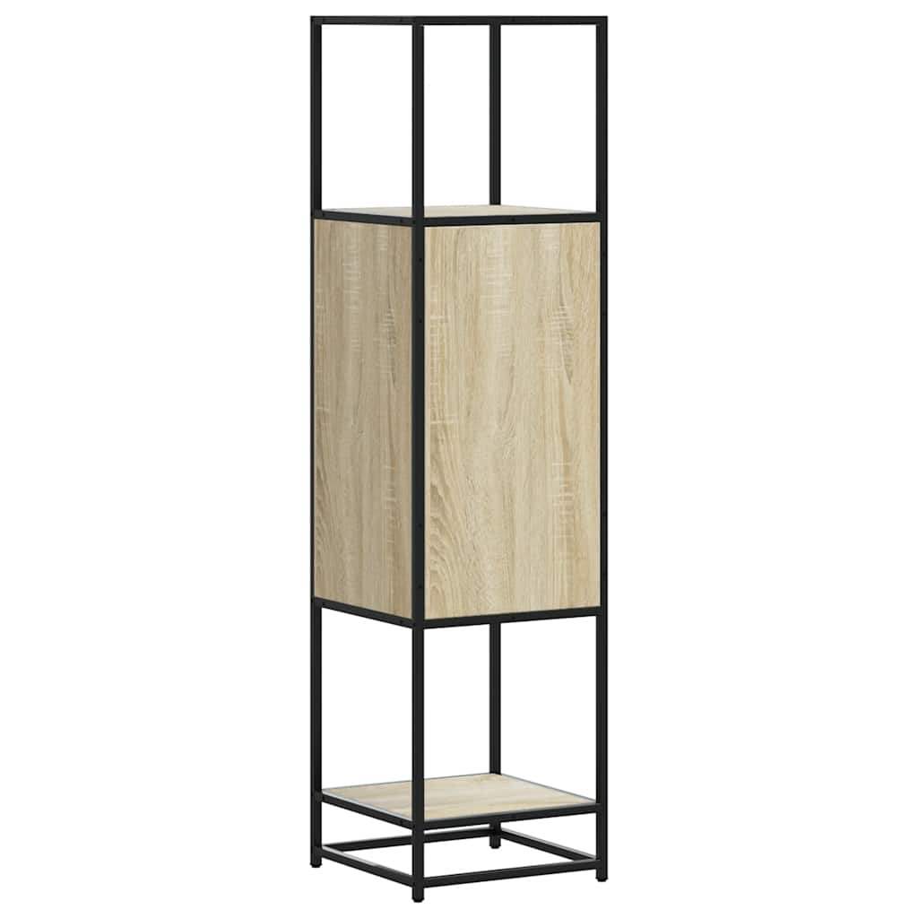 Skříň Highboard 35,5X35X139 Cm Kompozit A Kov