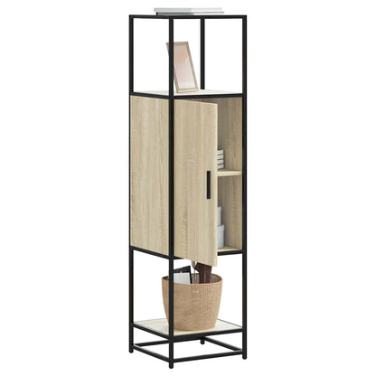 Skříň Highboard 35,5X35X139 Cm Kompozit A Kov
