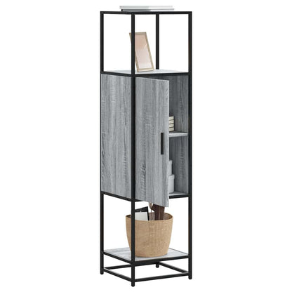 Skříň Highboard 35,5X35X139 Cm Kompozit A Kov