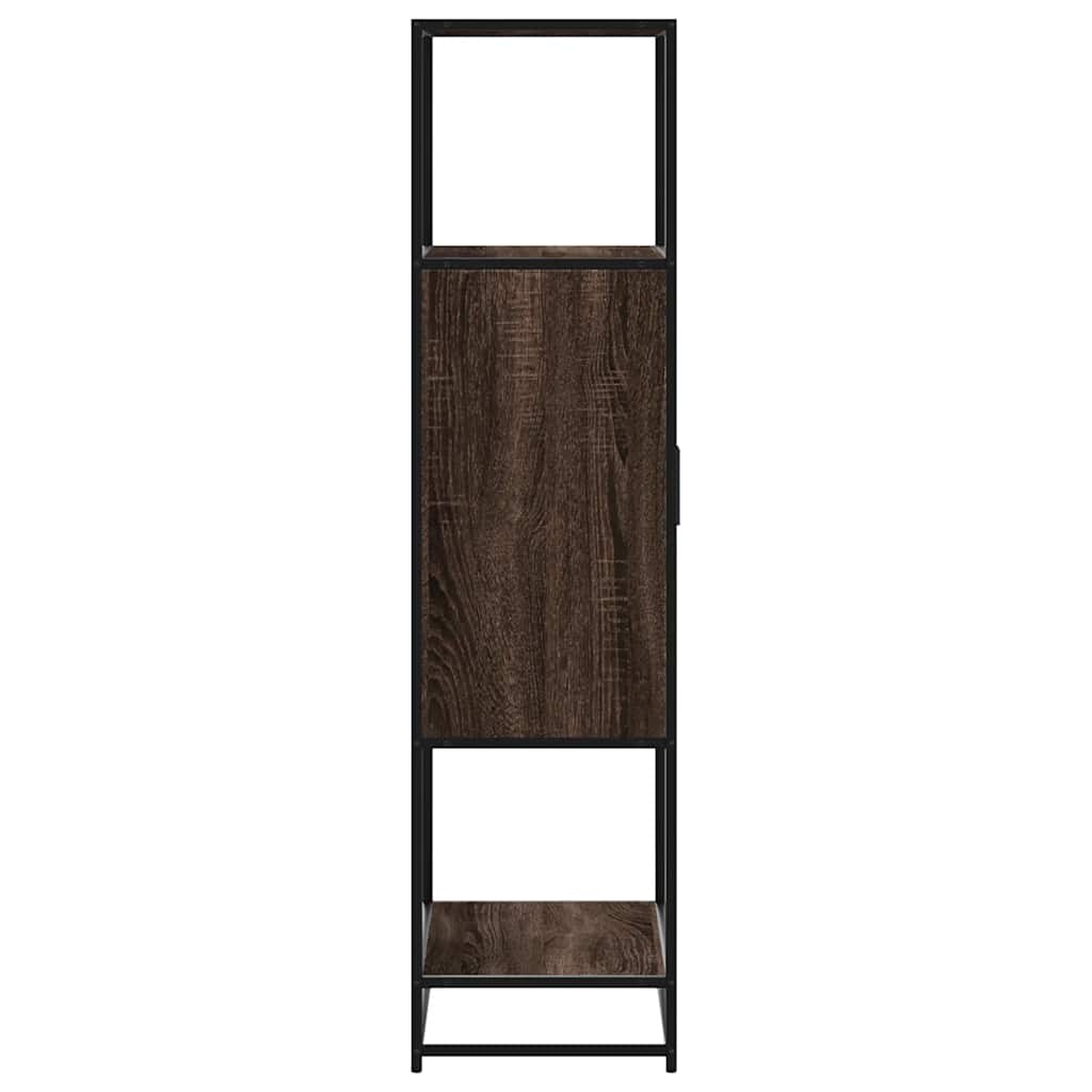 Skříň Highboard 68X35X139Cm Kompozitní Dřevo A Kov