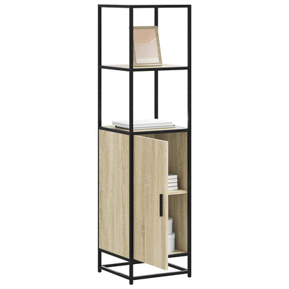 Skříň Highboard 35,5X35X139 Cm Kompozit A Kov