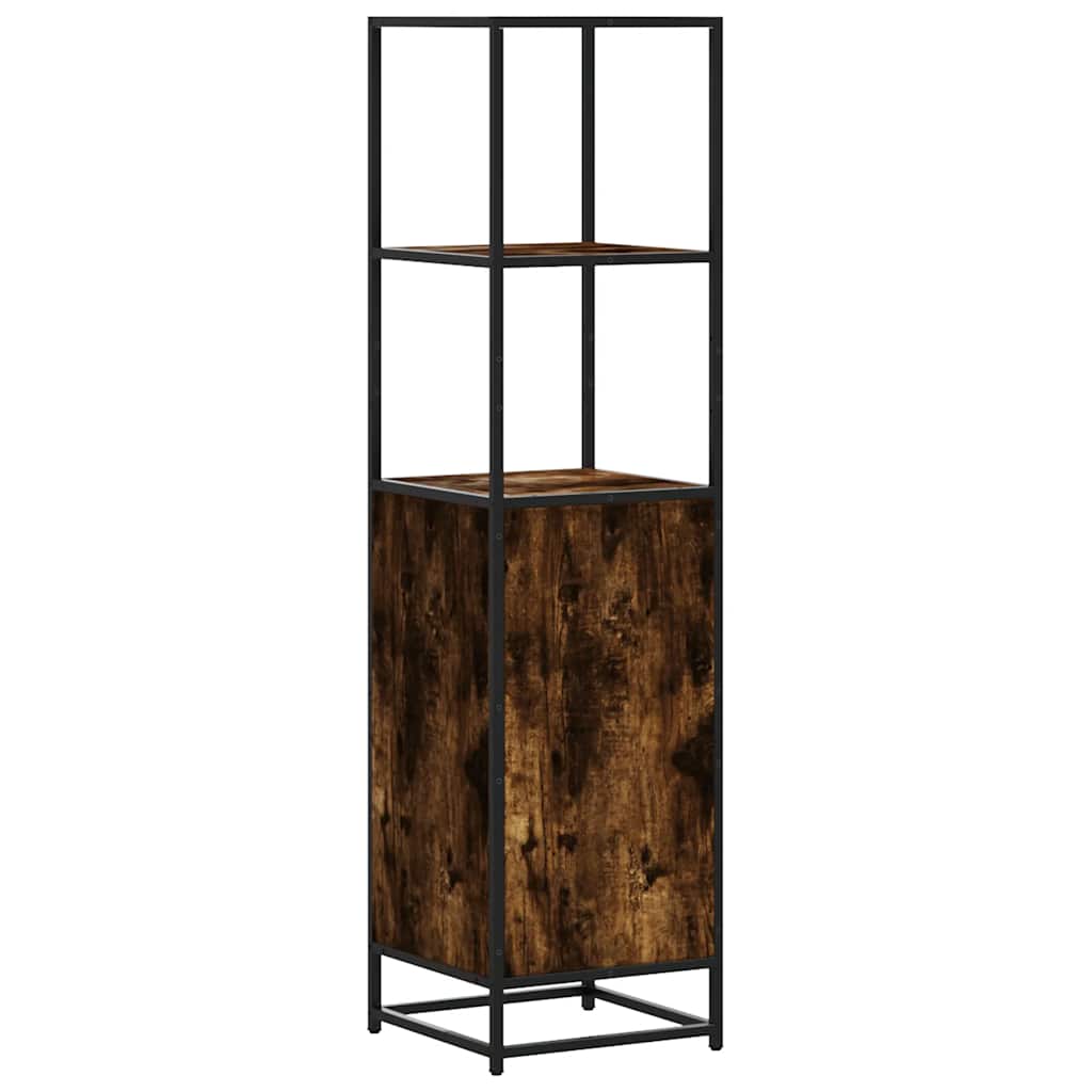 Skříň Highboard 35,5X35X139 Cm Kompozit A Kov