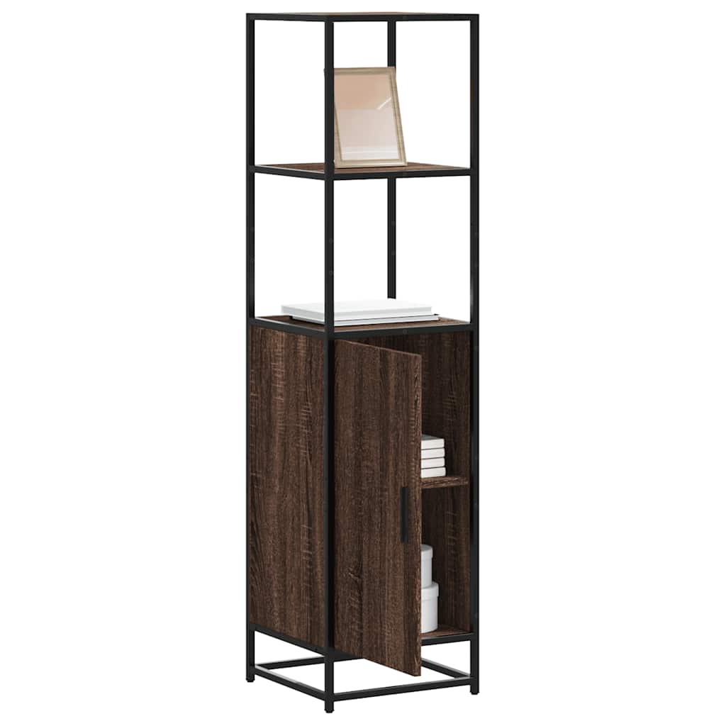 Skříň Highboard 35,5X35X139 Cm Kompozit A Kov