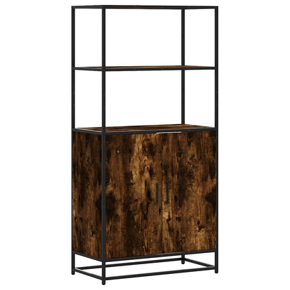 Skříň Highboard 68X35X139Cm Kompozitní Dřevo A Kov