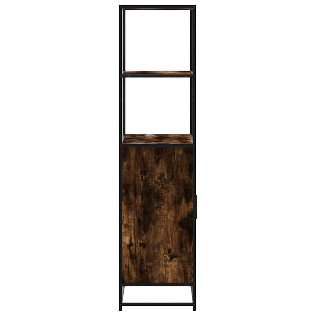 Skříň Highboard 68X35X139Cm Kompozitní Dřevo A Kov