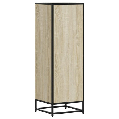Skříň Highboard Dub Sonoma 35,5X35X106,5 Cm Kompozit A Kov
