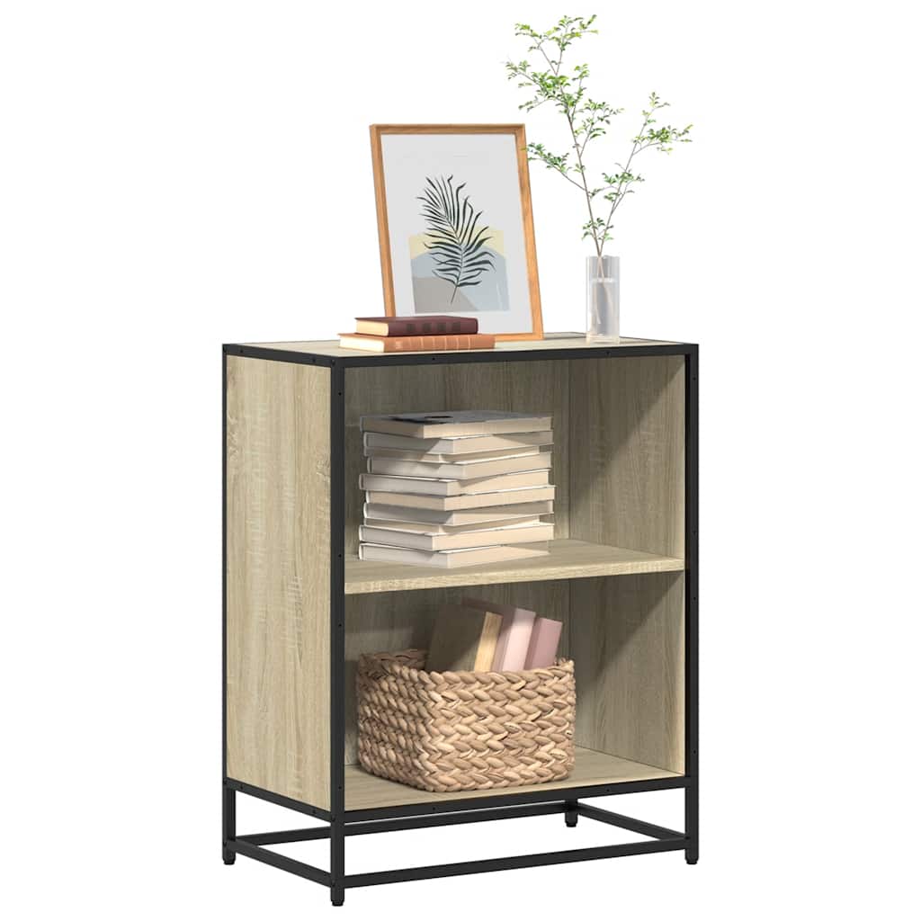 Knihovna 60 X 35 X 170,5 Cm Kompozitní Dřevo Dub Sonoma