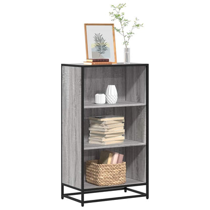 Knihovna Šedá Sonoma 60 X 35 X 170,5 Cm Kompozitní Dřevo Šedá Sonoma