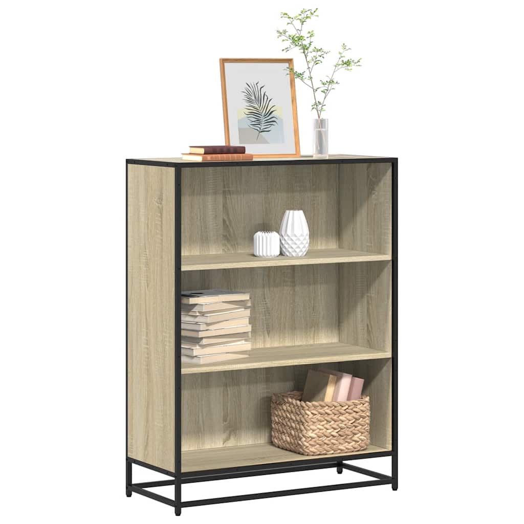 Knihovna 60 X 35 X 170,5 Cm Kompozitní Dřevo Dub Sonoma