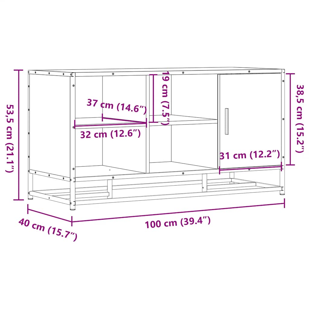 Lavice S Botníkem 100X40X53,5 Cm Kompozit A Kovu
