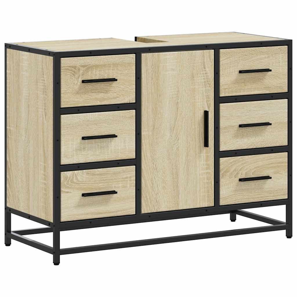 Koupelnová Skříňka Pod Umyvadlo 80X33X60 Cm Kompozit