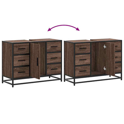 Koupelnová Skříňka Pod Umyvadlo 80X33X60 Cm Kompozit