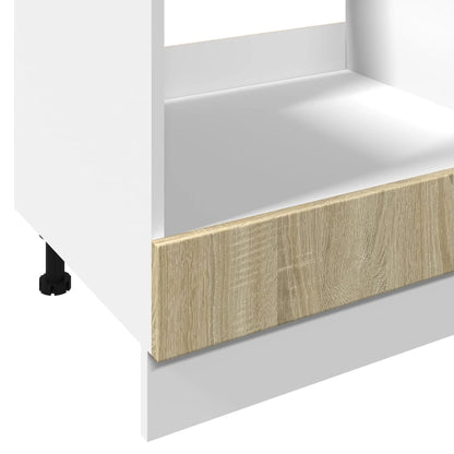 Skříňka Na Troubu Dub Sonoma 60 X 46 X 81,5 Cm Dřevotříska