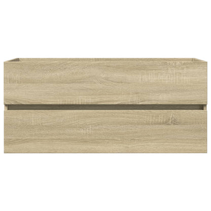 Koupelnová Skříňka Pod Umyvadlo Dub Sonoma 100 X 38,5 X 45 Cm