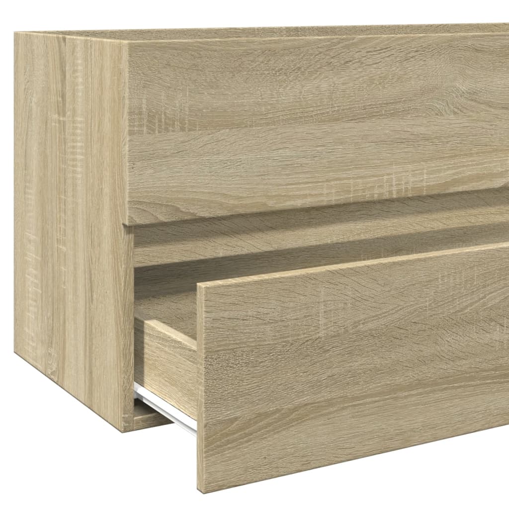 Koupelnová Skříňka Pod Umyvadlo Dub Sonoma 100 X 38,5 X 45 Cm