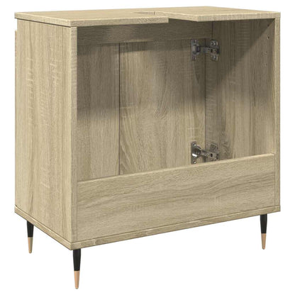 Koupelnová Skříňka 58 X 33 X 60 Cm Kompozitní Dřevo