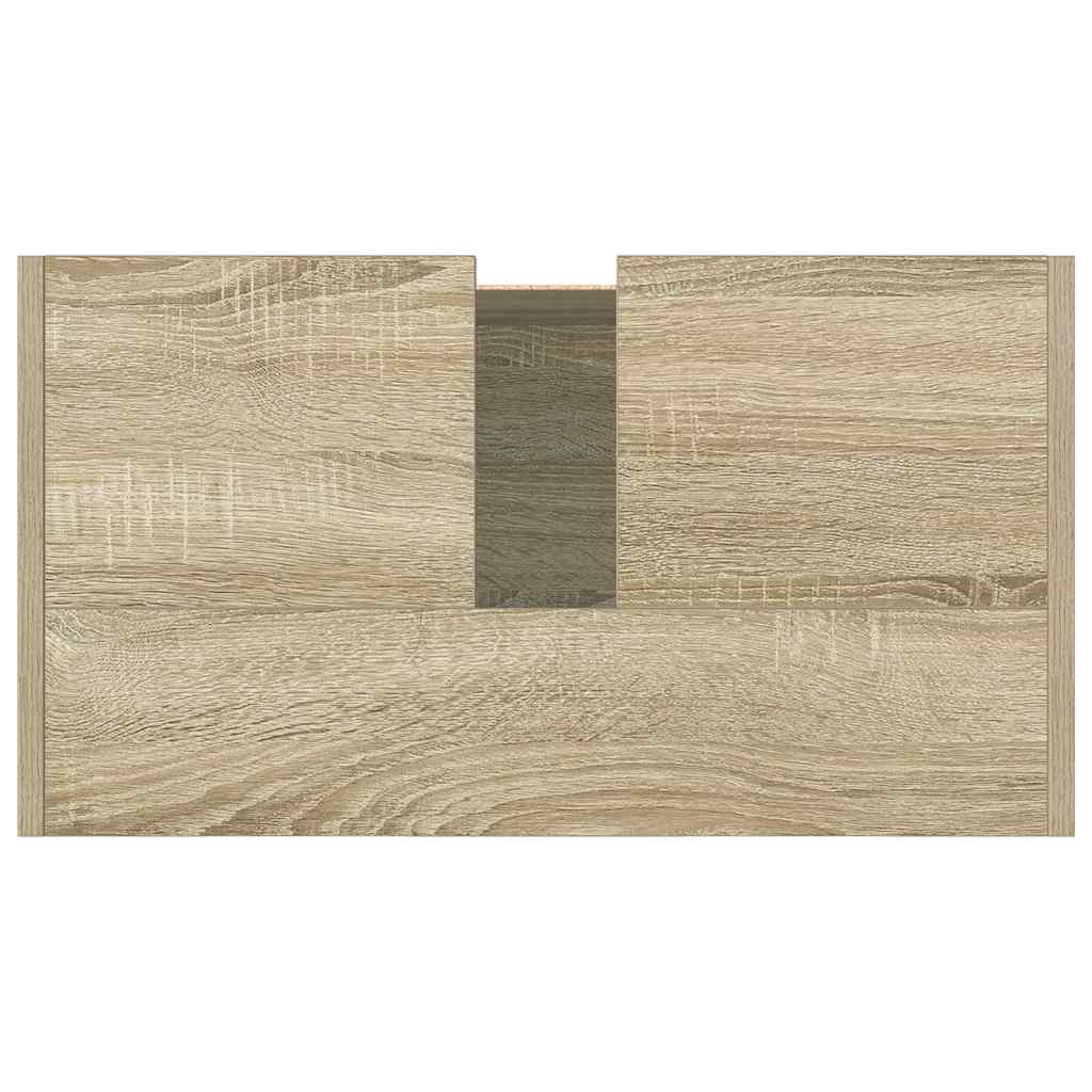 Koupelnová Skříňka Dub Sonoma 58 X 33 X 60 Cm Kompozitní Dřevo