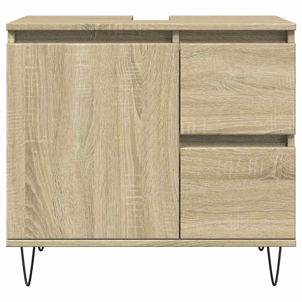 Koupelnová Skříňka 65 X 33 X 60 Cm Kompozitní Dřevo