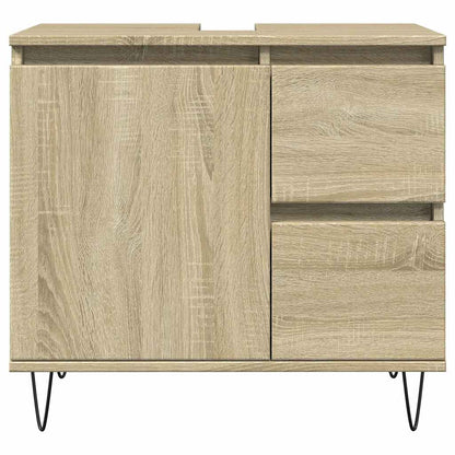 Koupelnová Skříňka 65 X 33 X 60 Cm Kompozitní Dřevo