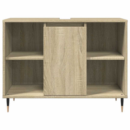 Koupelnová Skříňka Dub Sonoma 80 X 33 X 60 Cm Kompozitní Dřevo