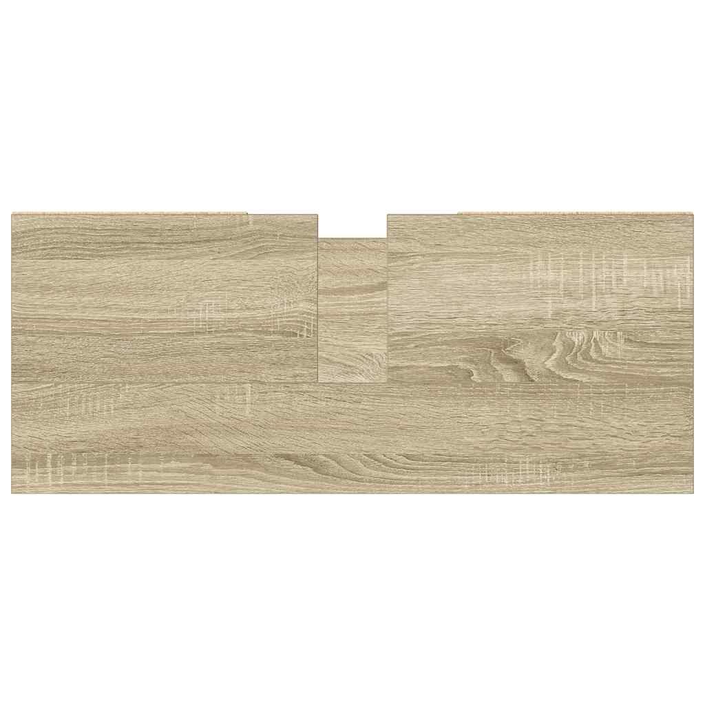 Koupelnová Skříňka Dub Sonoma 80 X 33 X 60 Cm Kompozitní Dřevo