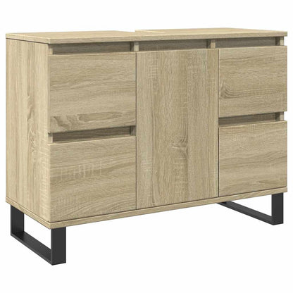 Koupelnová Skříňka Dub Sonoma 80 X 33 X 60 Cm Kompozitní Dřevo