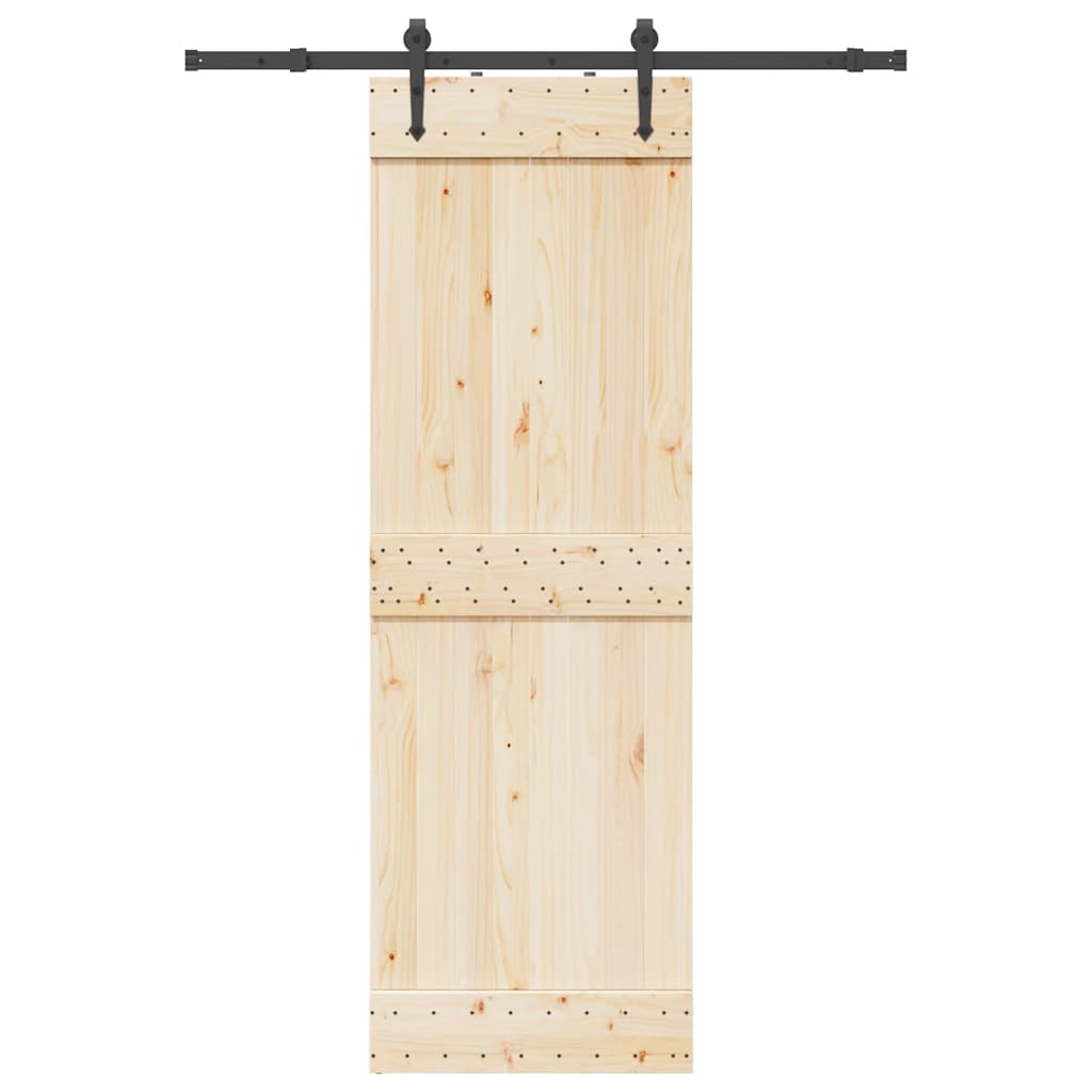 Sada Příslušenství Pro Posuvné Dveře 152,5 Cm Ocelová Černá