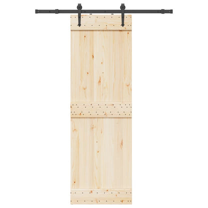 Sada Příslušenství Pro Posuvné Dveře 152,5 Cm Ocelová Černá