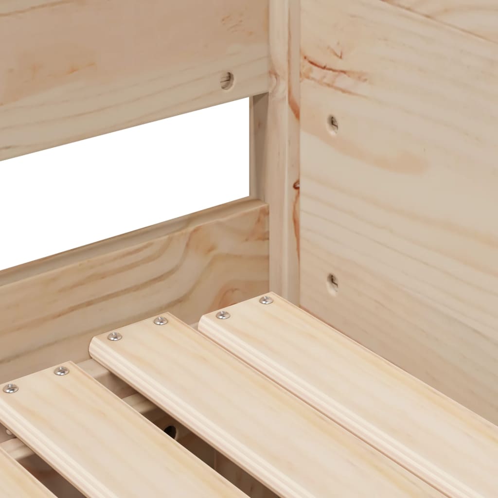 Válenda S Přistýlkou Masivní Borové Dřevo