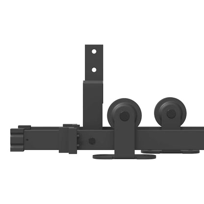 Sada Příslušenství Pro Posuvné Dveře 305 Cm Ocelová Černá
