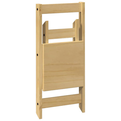 5Dílný Jídelní Set Butterfly Corona Skládací Hnědý Borovice