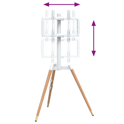 Stojan Na Tv Trojnožka 37"–65" Max. Vesa 400 X 400 Mm 40 Kg