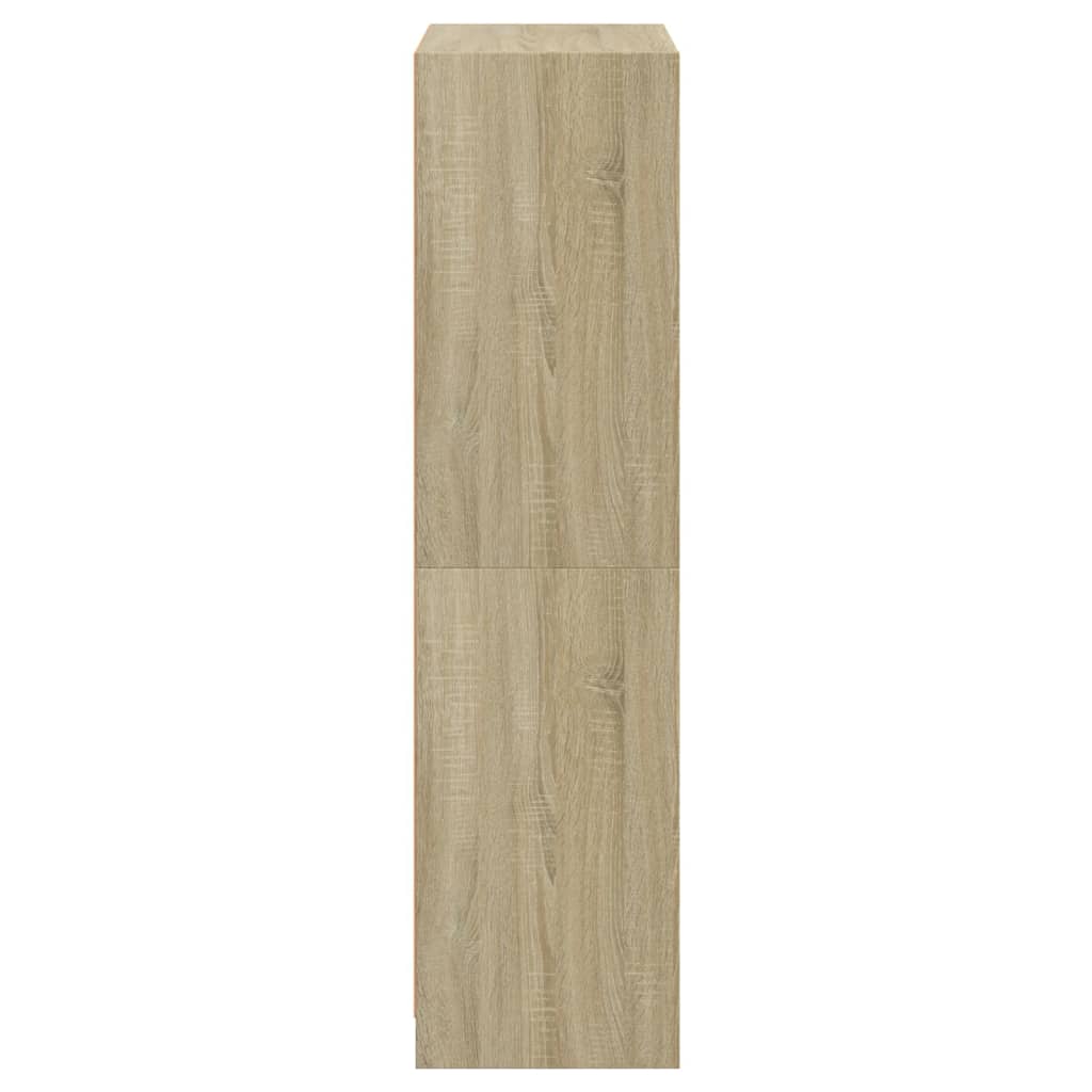 Highboard S Dvířky 68 X 37 X 142 Cm Kompozitní Dřevo