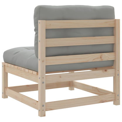 8Dílná Zahradní Sedací Souprava S Poduškami Masivní Borovice